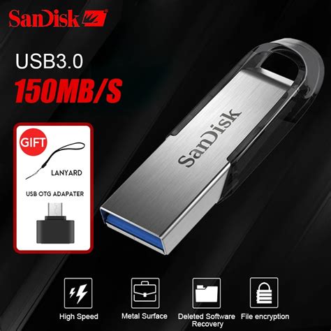 Original SanDisk USB3 0 Pen Drive Ultra Flair PENDRIVE CZ73 USB Flash