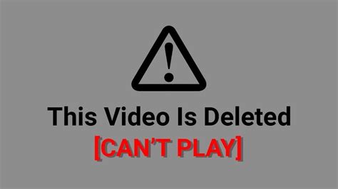 This Video Is Removed Youtube