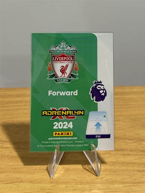 Mohamed Salah Liverpool Premier League Panini Adrenalyn 2023 24 Hotshot