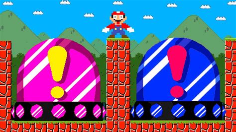 Can Mario Press The Ultimate Switch Pink And Blue In New Super Mario