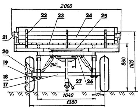 Тележка с амортизаторами своими руками чертежи
