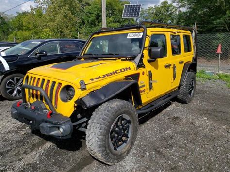 1c4hjxfn4lw158371 2020 Jeep Wrangler Unlimited Rubicon On Copart