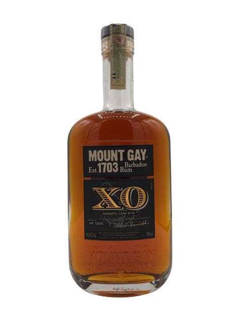 Mount Gay XO L entrepôt du Vin