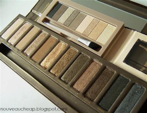 Urban Decay Naked Palette VS Physicians Formula Nude Palette Urban Decay Naked Palette Naked