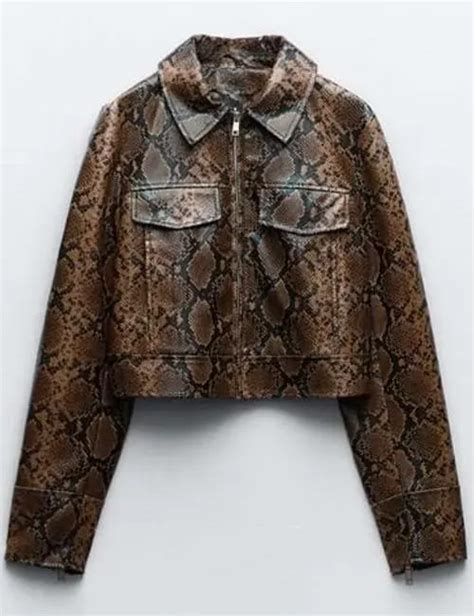 Hoda Kotb Snakeskin Jacket Snakeskin Leather Jacket