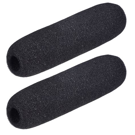 2 Pcs Sponge Foam Mic Cover Interview Microphone Windscreen Shield