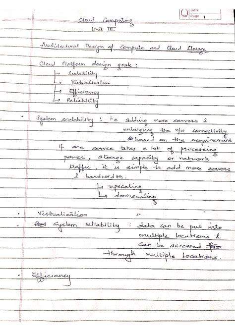 Unit-III - Cloud Computing - Studocu