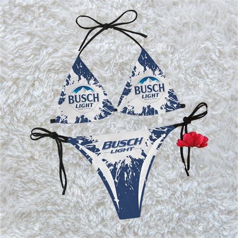 Tie Dye Busch Light Triangle Beach Bikini Tw179 Hearthtops Store