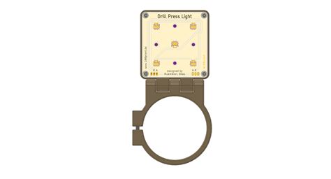Drill Press Light By 100prznt Download Free Stl Model