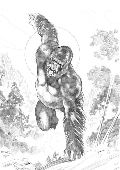 Drawings Of King Kong