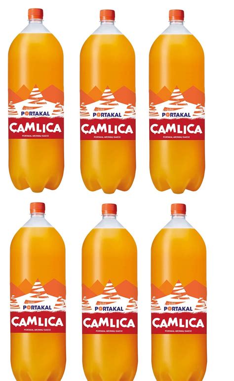Çamlıca Portakal Aromalı Gazoz 25 Lt X 6 Adet İçecek Kapıda