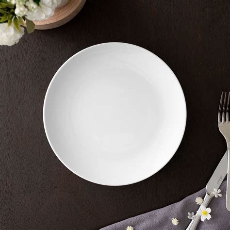 Đĩa tròn coupe cỡ vừa 21cm sứ trắng | Art Stage 3-336L - 91211 ...