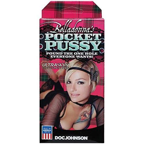Doc Johnson Belladonnas Ultraskyn Pocket Pussy Masturbator Nombre De Estilo Portable