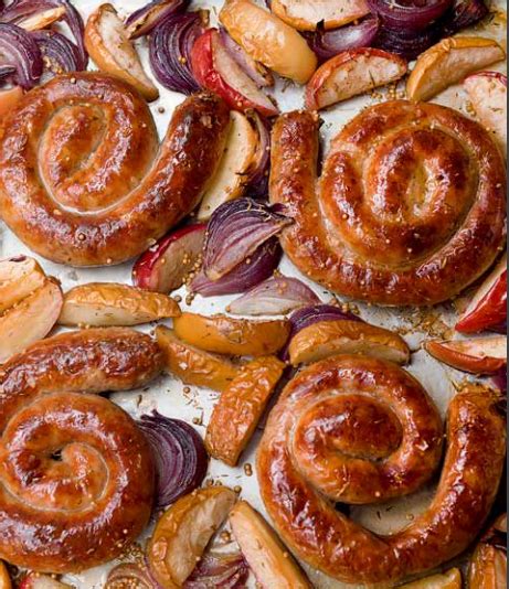 Cumberland Sausage with Apples & Onions | Recipe | Cumberland sausage ...