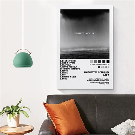 Mua BAOBAOSHU Cigarettes After Sex Poster Cry Music Album Poster