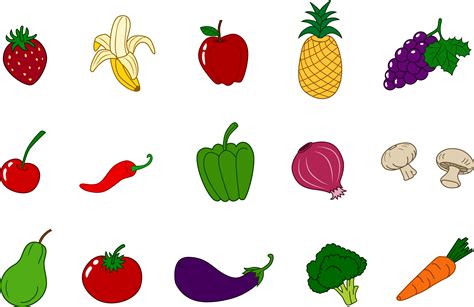 Fruits And Vegetables Clipart Clipart Panda Free Clipart Images Hot Sex Picture