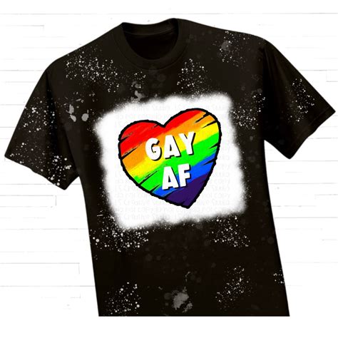 Gay Af Lgbtq Sublimation Png Design Pride Acceptance Svg Etsy