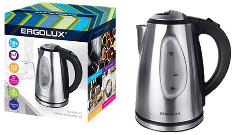Купить Чайник Ergolux электрический - цена: 1429 ₽, характеристики ...