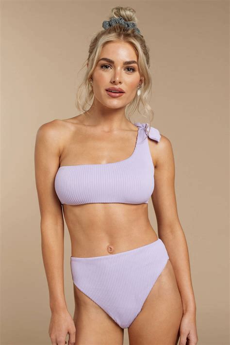 Summer Sunrise High Waisted Bikini Bottom In White Tobi Us