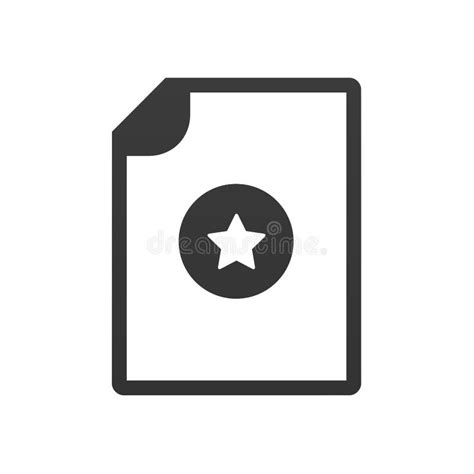 Favorite Icon Bookmark Symbol Stock Illustration Illustration Of