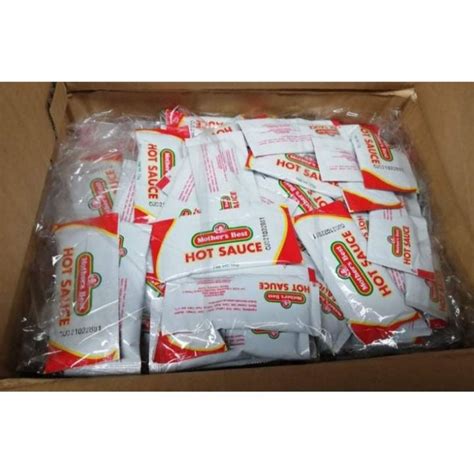 MOTHER S BEST HOT SAUCE SACHET 50pcs X 10g Lazada PH
