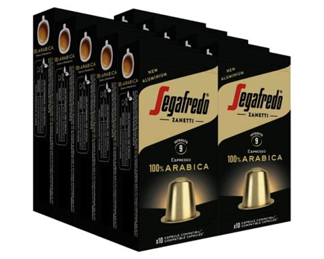 Pack 100 Cápsulas Café 100% Arabica Compatível Nespresso * Segafredo ...