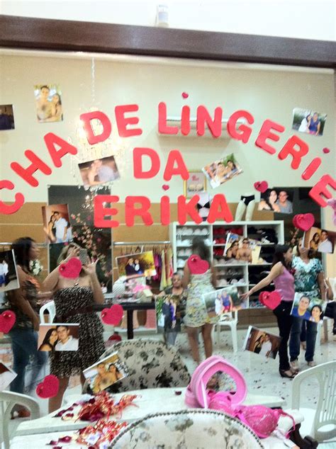 TOCA DA ONÇA CHÁ DE LINGERIE DA ERIKA