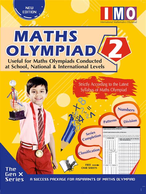 international maths olympiad class  omr sheets book