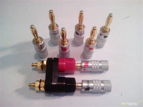 Разъемы для акустики