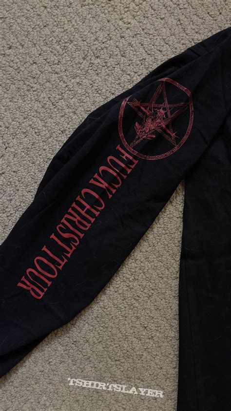 Immortal 1993 Fuck Christ Tour Bootleg TShirtSlayer TShirt And BattleJacket Gallery