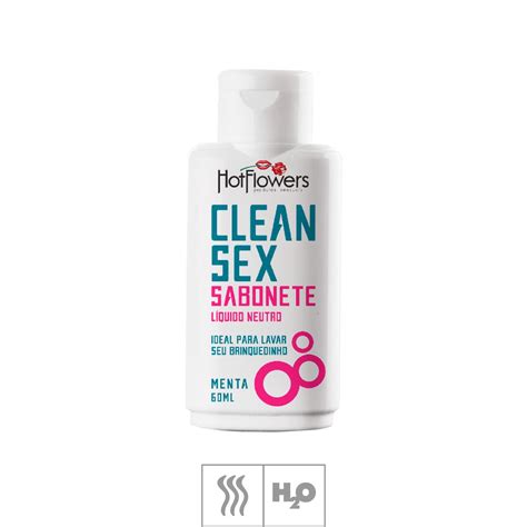 Sabonete Íntimo Clean Sex ml HC Menta Único Atacado Star Sex Shop Lingerie e Produtos