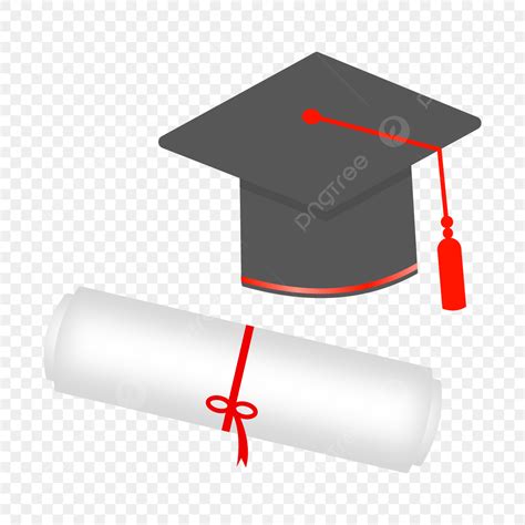 Elegant Graduation Diploma Clip Art