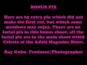 B Celeste At The Adult Magazine Store Bonus Magazine Porn