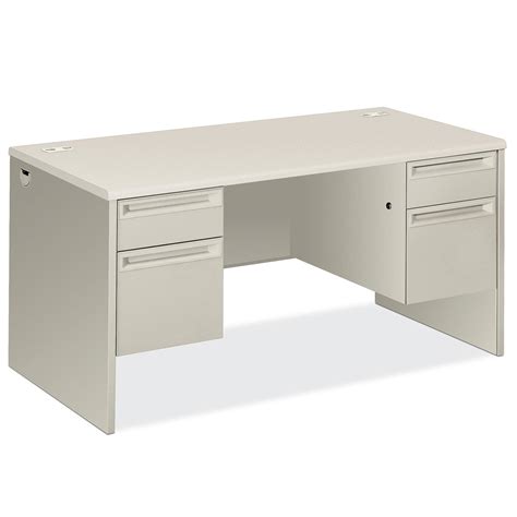 Hon 38000 Series Double Pedestal Desk 60wx30d Catholic Purchasing