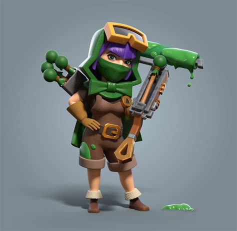 Surface Digital - Clash of Clans : Painter Archer Queen