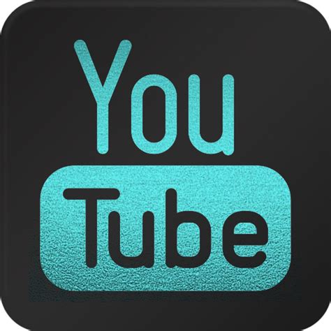 Youtube App Icon Black App Ios App Icon Design App Icon