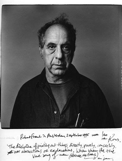 Robert Frank Photographed By Koos Breukel Robert Frank Famous