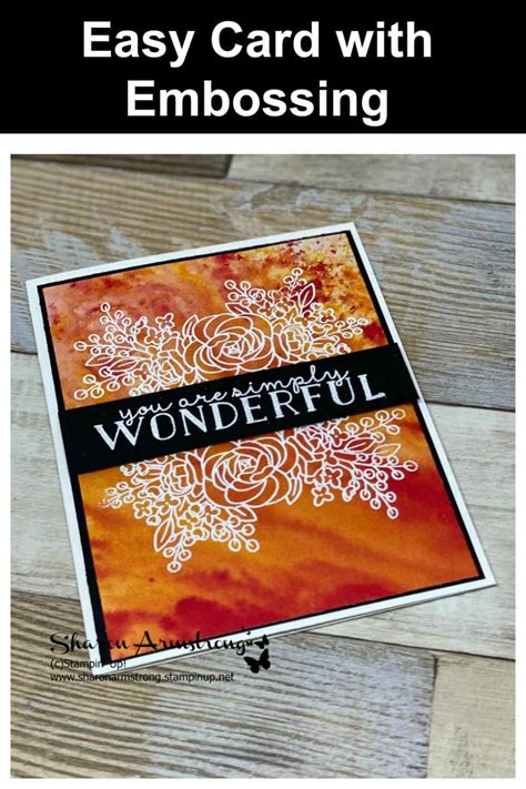 Easy Heat Embossing For Magical Looking Handmade Cards