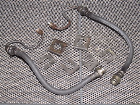 72 73 Datsun 240z Oem Front Brake Hose And Line Set