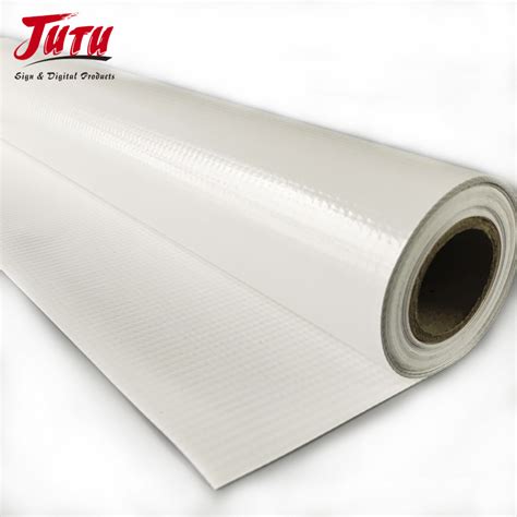 Sample Provided Kraft Paper Packed Tarp Tent Material PVC Coated Fabric