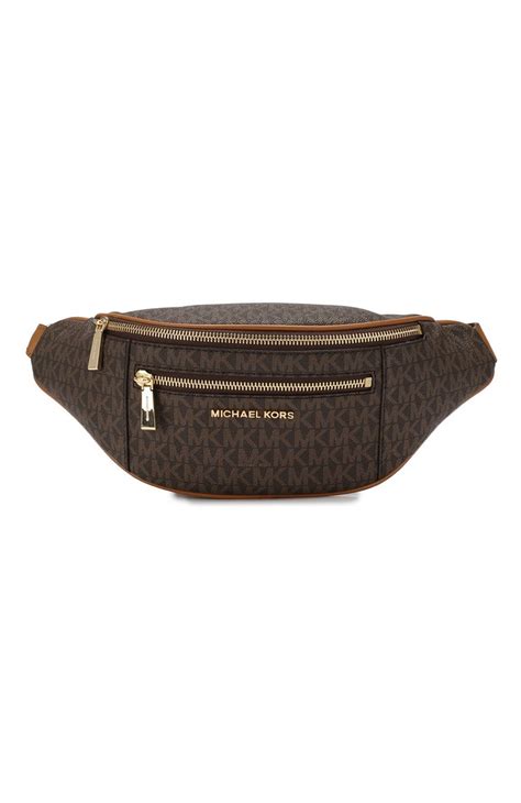 Женская коричневая поясная сумка mott MICHAEL MICHAEL KORS купить в ...