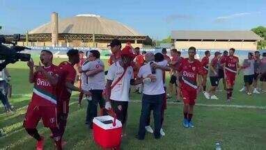 Globo Esporte Pi Jogadores Do Fluminense Pi Comemoram Vaga Na