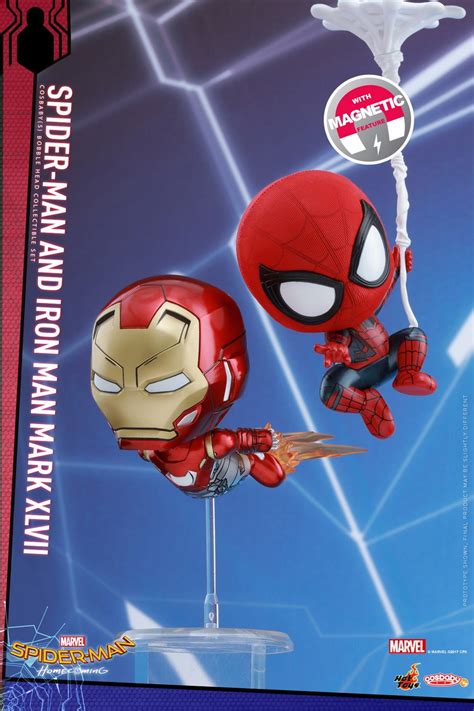 Hot Toys Spider Man Homecoming Cosbaby Series Figures