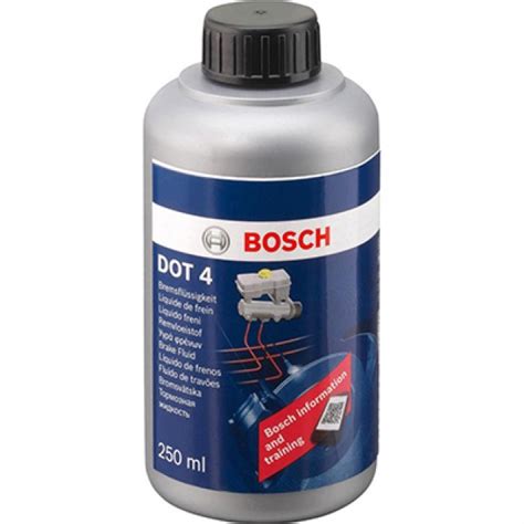 BOSCH Тормозная жидкость DOT-4 250ml