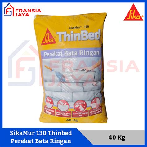 Jual Sika Mur SikaMur 130 Thinbed Mortar Instant Lem Perekat Bata