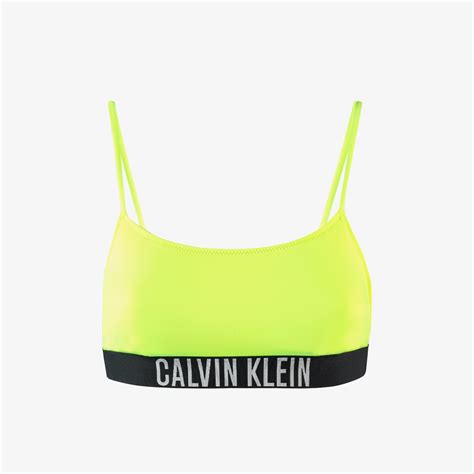 Calvin Klein Intense Power Kadın Yeşil Bikini Üstü KADIN Mayo Bikini SuperStep