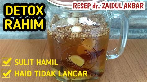 Ramuan Alami Untuk Detox Rahim Resep Dr Zaidul Akbar Bisa Turunkan Kolesterol Dan Asam Urat