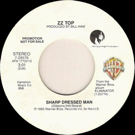 Zz Top Sharp Dressed Man 1983 Vinyl Discogs