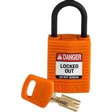 Brady Part Cpt Org Pl Kd Safekey Compact Nylon Lockout