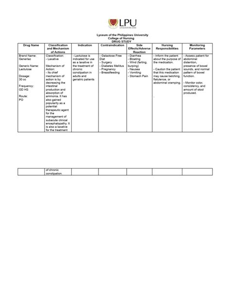 Lactulose Pdf